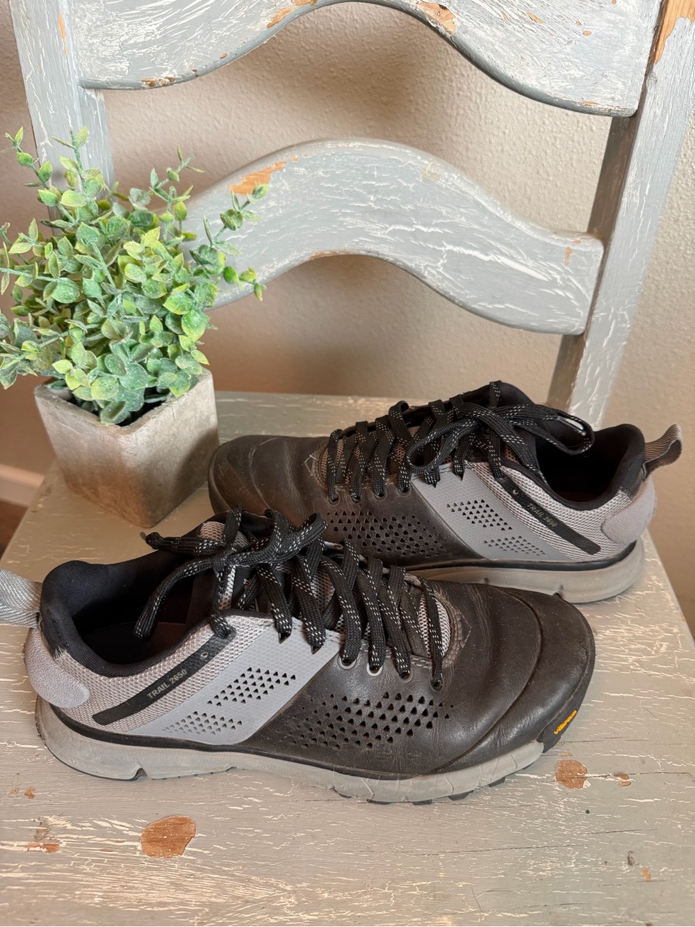Danner Men's Trail 2650 Black and Gray Trail Shoes